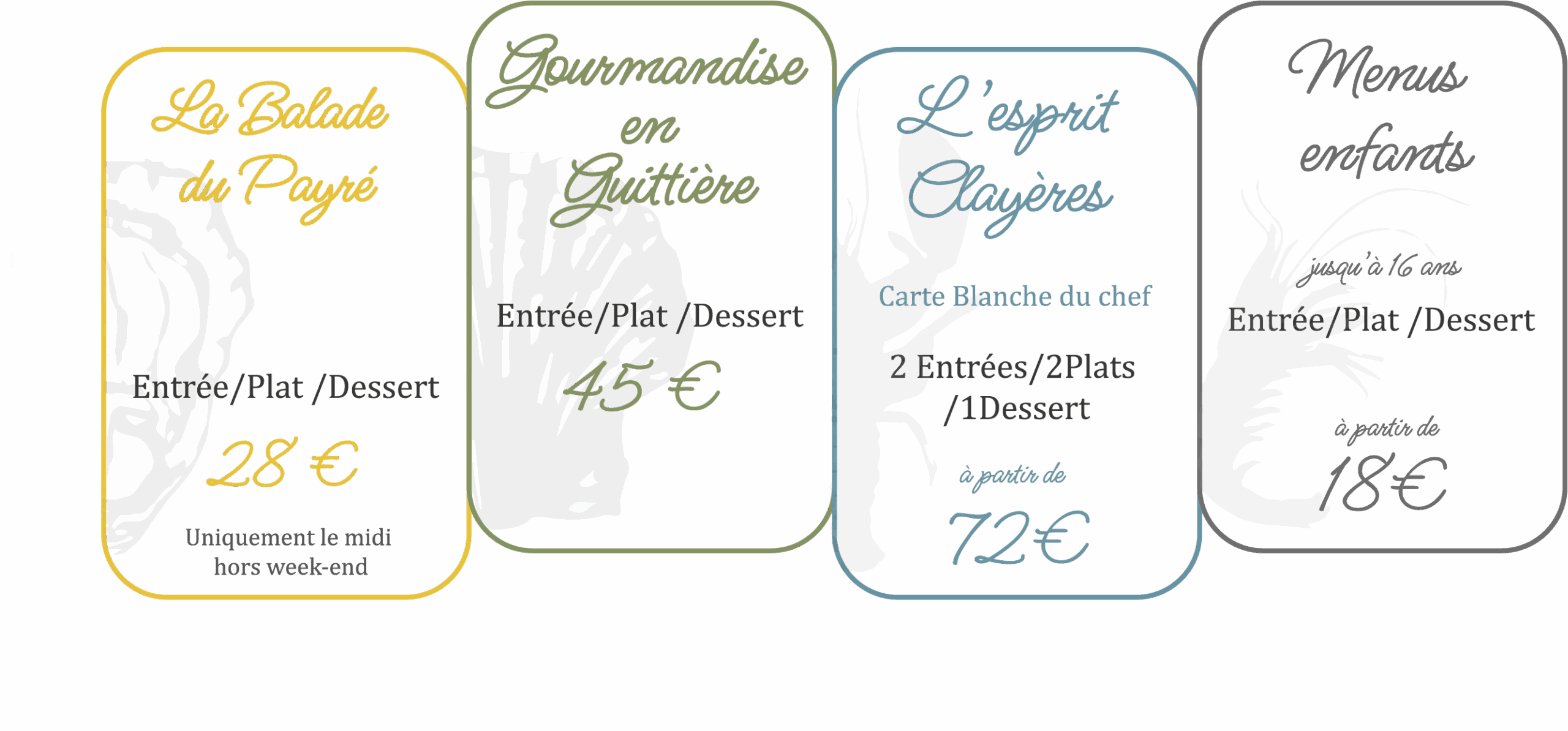 menus pour site - page restaurant menus pour site - page restaurant