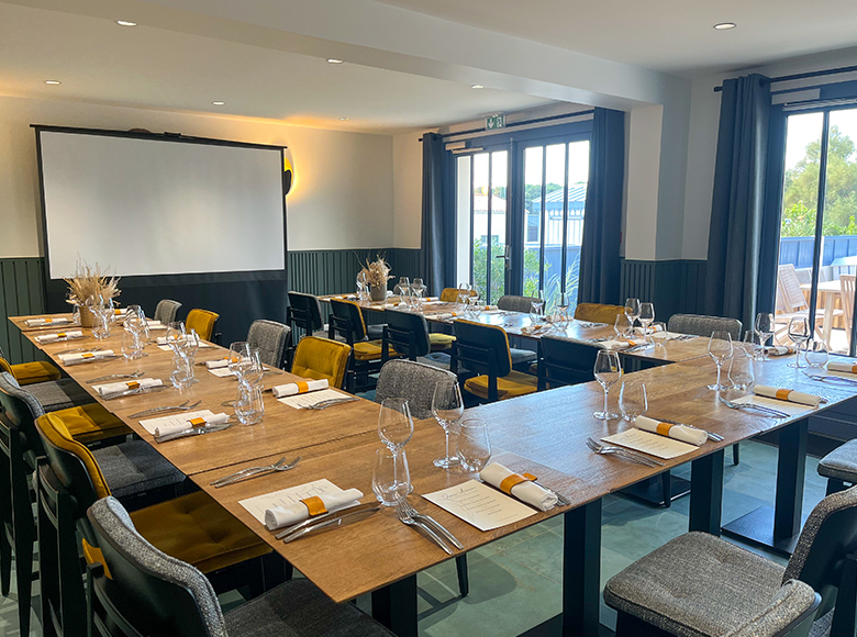 salle huitriers domaine les clayeres seminar vendee